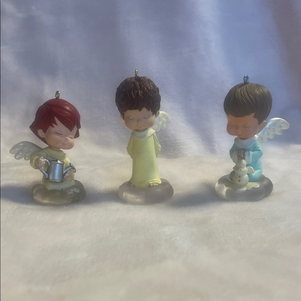 Mary’s Angels Hallmark ornaments 1997, 2005, 2007